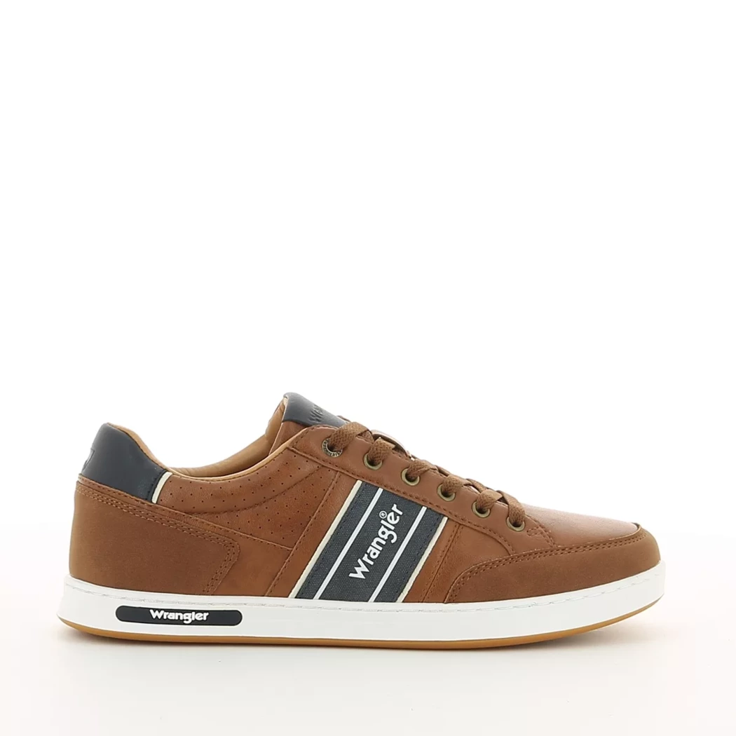 Image (2) de la chaussures Wrangler - Baskets Cuir naturel / Cognac en Cuir synthétique Image (2) de la chaussures Wrangler - Baskets Cuir naturel / Cognac en Cuir synthétique