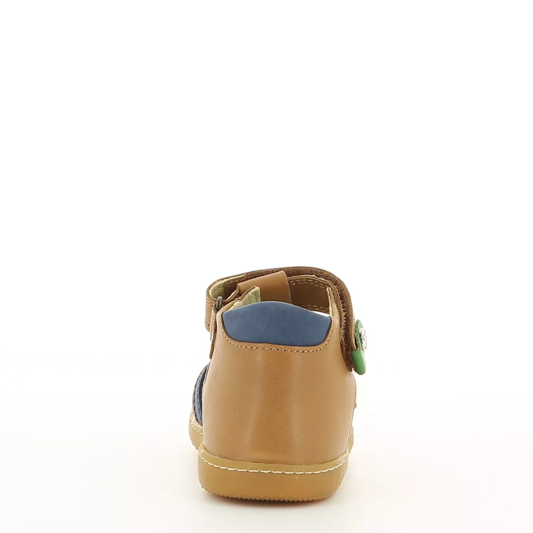Image (3) de la chaussures Kickers - Sandales et Nu-Pieds Cuir naturel / Cognac en Cuir nubuck Image (3) de la chaussures Kickers - Sandales et Nu-Pieds Cuir naturel / Cognac en Cuir nubuck