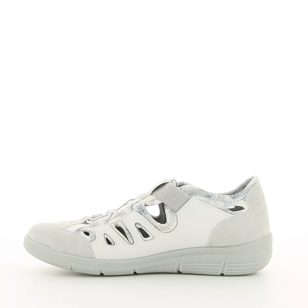 Image (4) de la chaussures Relife - Baskets Blanc en Cuir synthétique