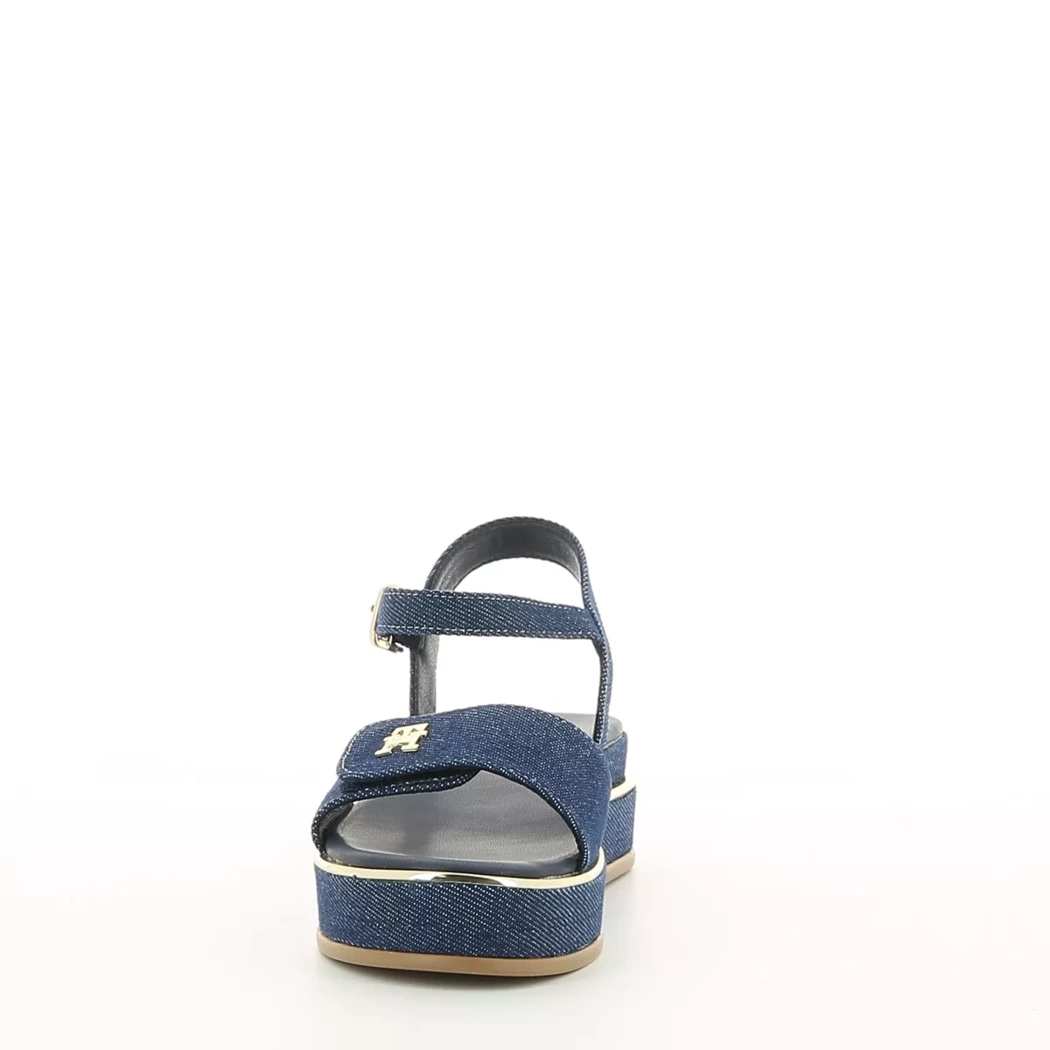 Image (5) de la chaussures Tommy Hilfiger - Sandales et Nu-Pieds Bleu en Textile Image (5) de la chaussures Tommy Hilfiger - Sandales et Nu-Pieds Bleu en Textile