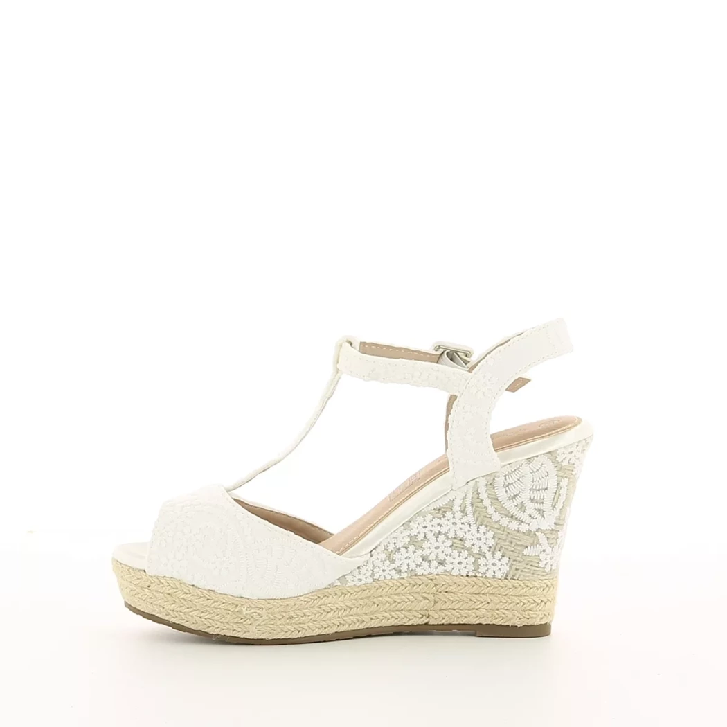 Image (4) de la chaussures Pretty Stories - Sandales et Nu-Pieds Blanc en Textile Image (4) de la chaussures Pretty Stories - Sandales et Nu-Pieds Blanc en Textile