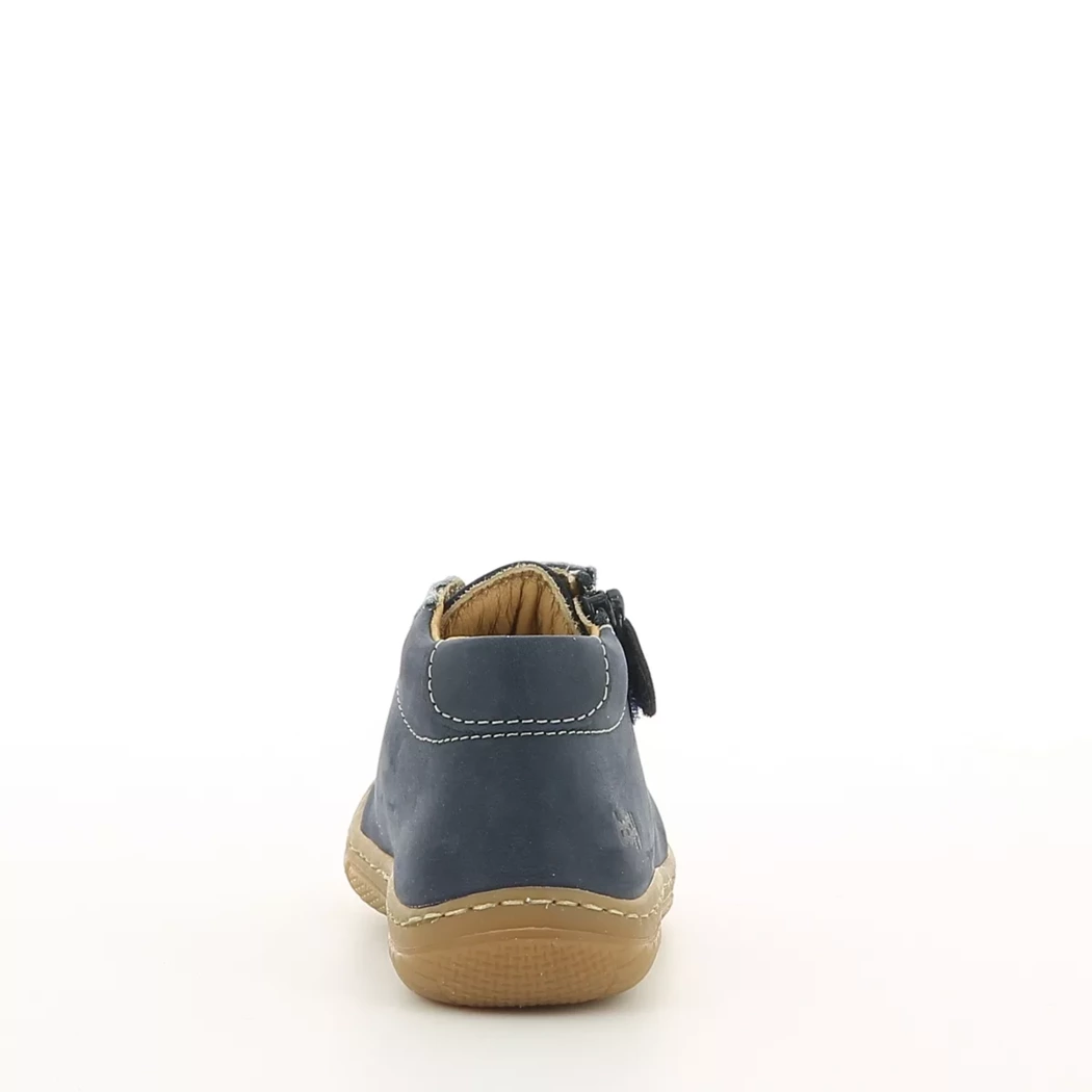 Image (3) de la chaussures Bopy - Bottines Bleu en Cuir nubuck Image (3) de la chaussures Bopy - Bottines Bleu en Cuir nubuck