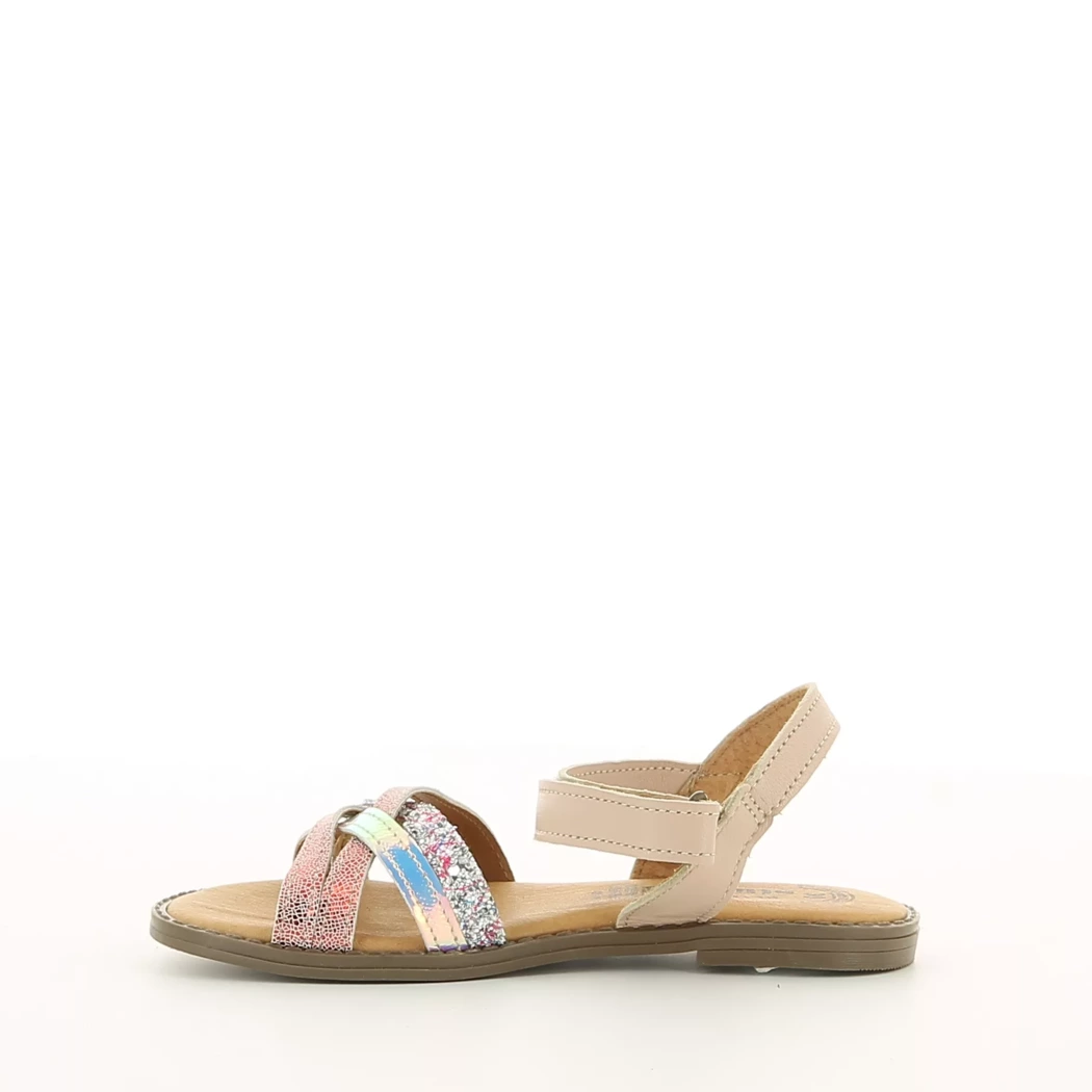 Image (4) de la chaussures Diabolo Studio - Sandales et Nu-Pieds Rose en Cuir