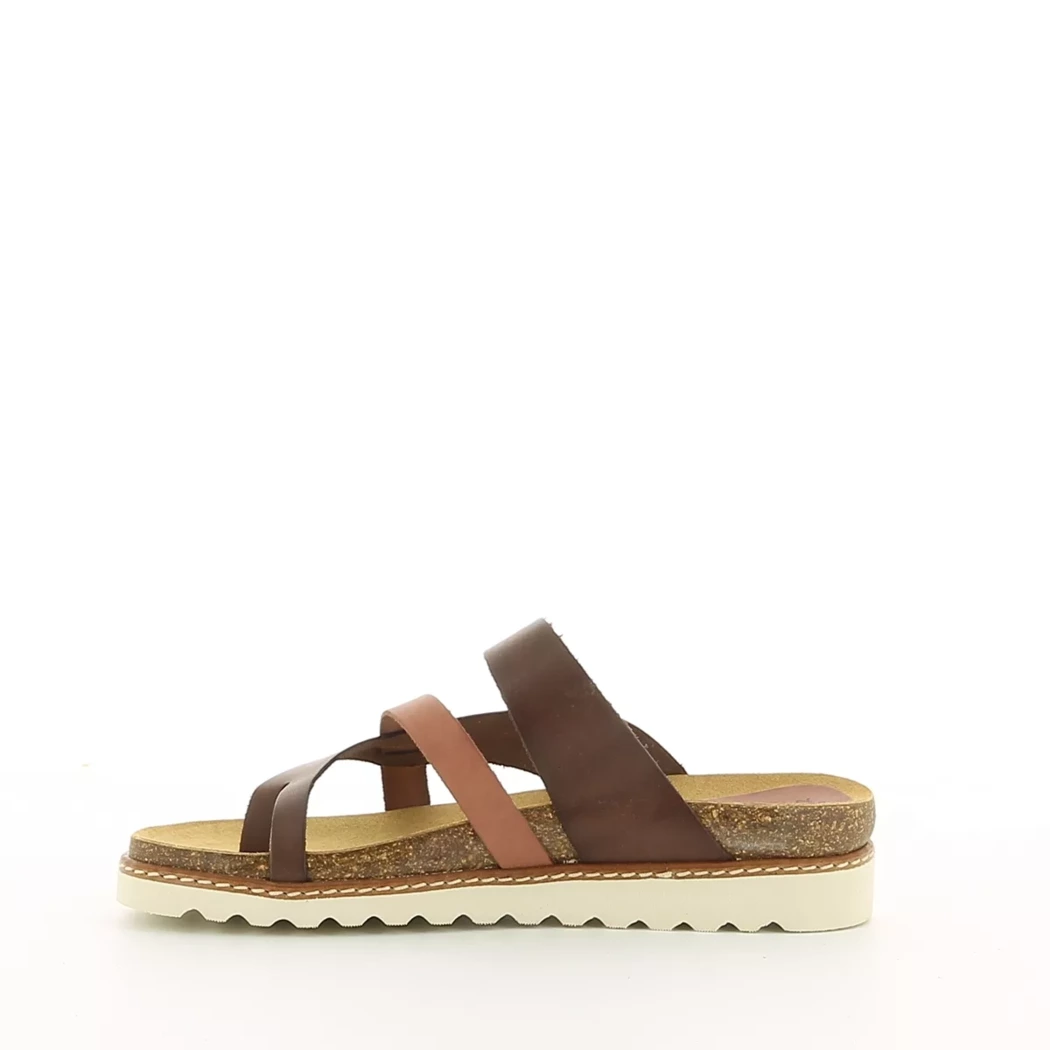 Image (4) de la chaussures Terre d'Epices - Mules et Sabots Marron en Cuir Image (4) de la chaussures Terre d'Epices - Mules et Sabots Marron en Cuir