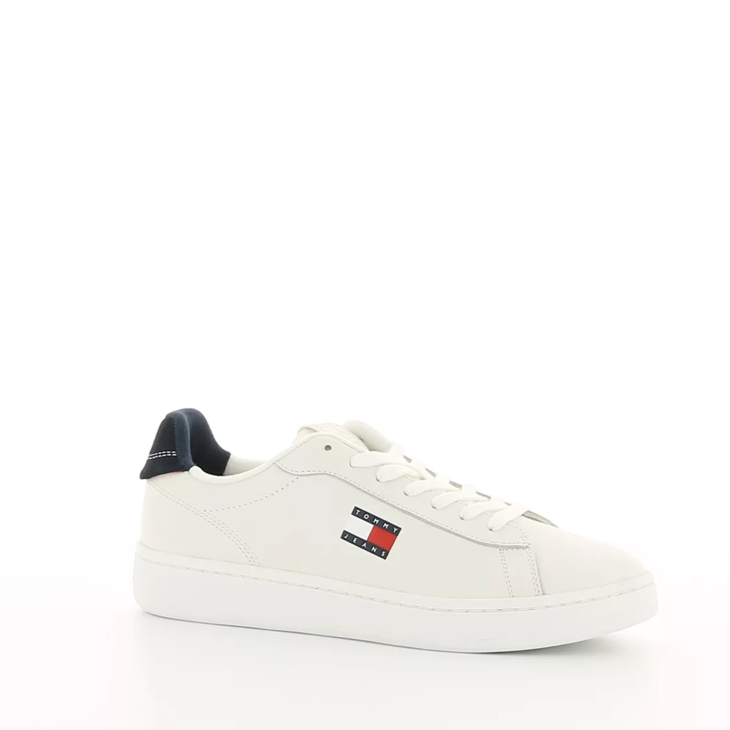Image (1) de la chaussures Tommy jeans - Baskets Blanc en Cuir Image (1) de la chaussures Tommy jeans - Baskets Blanc en Cuir