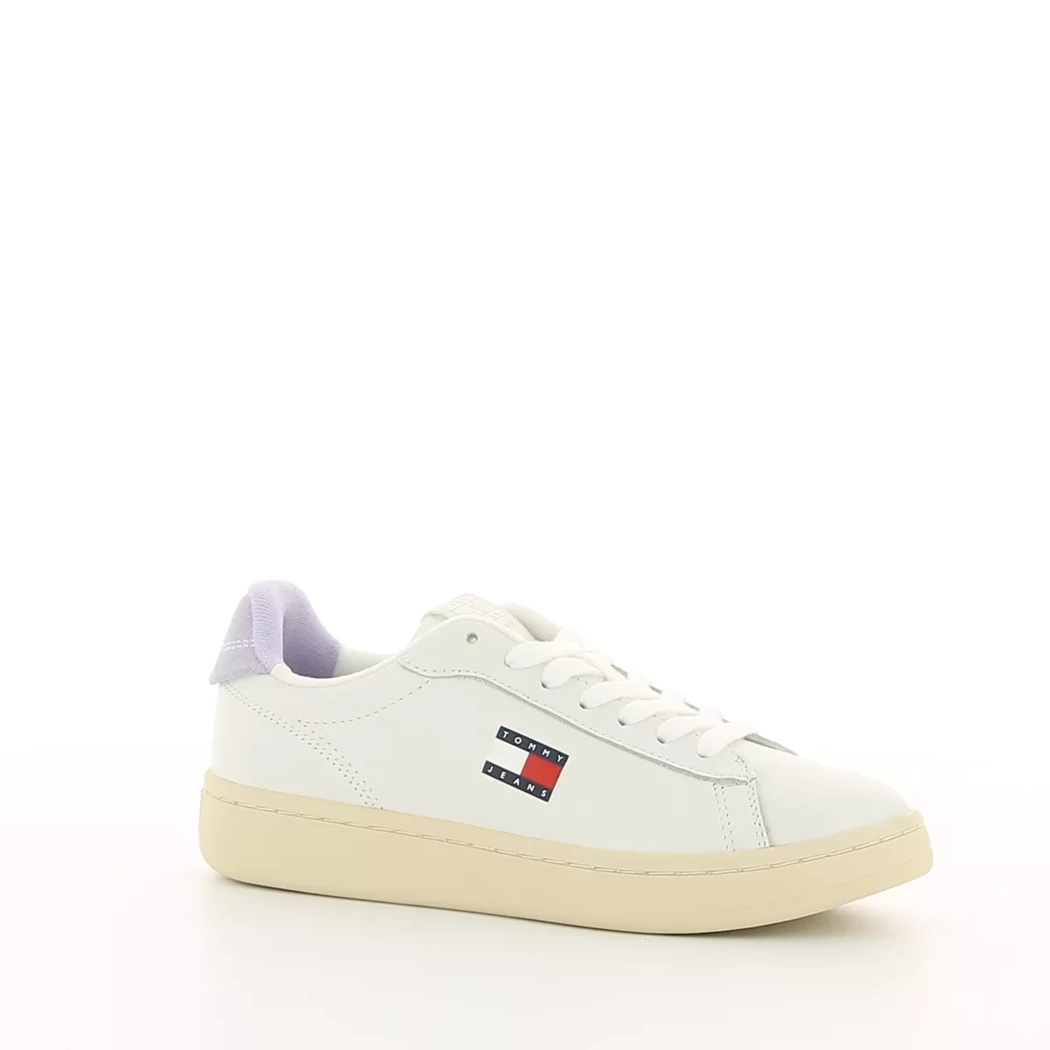 Image (1) de la chaussures Tommy jeans - Baskets Blanc en Cuir