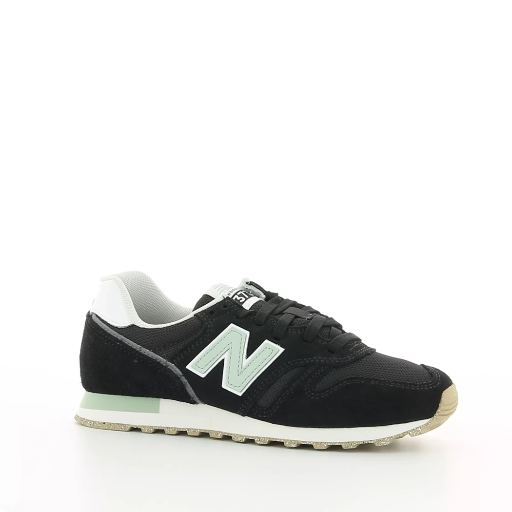 Image (1) de la chaussures New Balance - Baskets Noir en Cuir nubuck