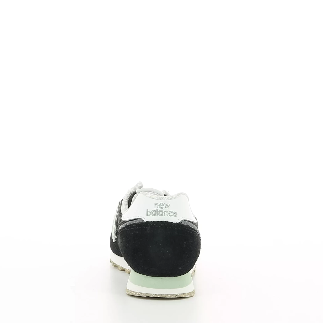 Image (3) de la chaussures New Balance - Baskets Noir en Cuir nubuck