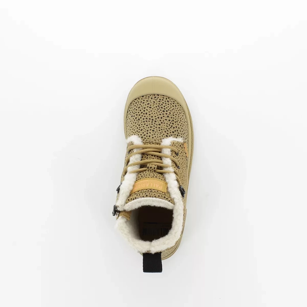 Image (6) de la chaussures Palladium - Bottines Cuir naturel / Cognac en Cuir nubuck