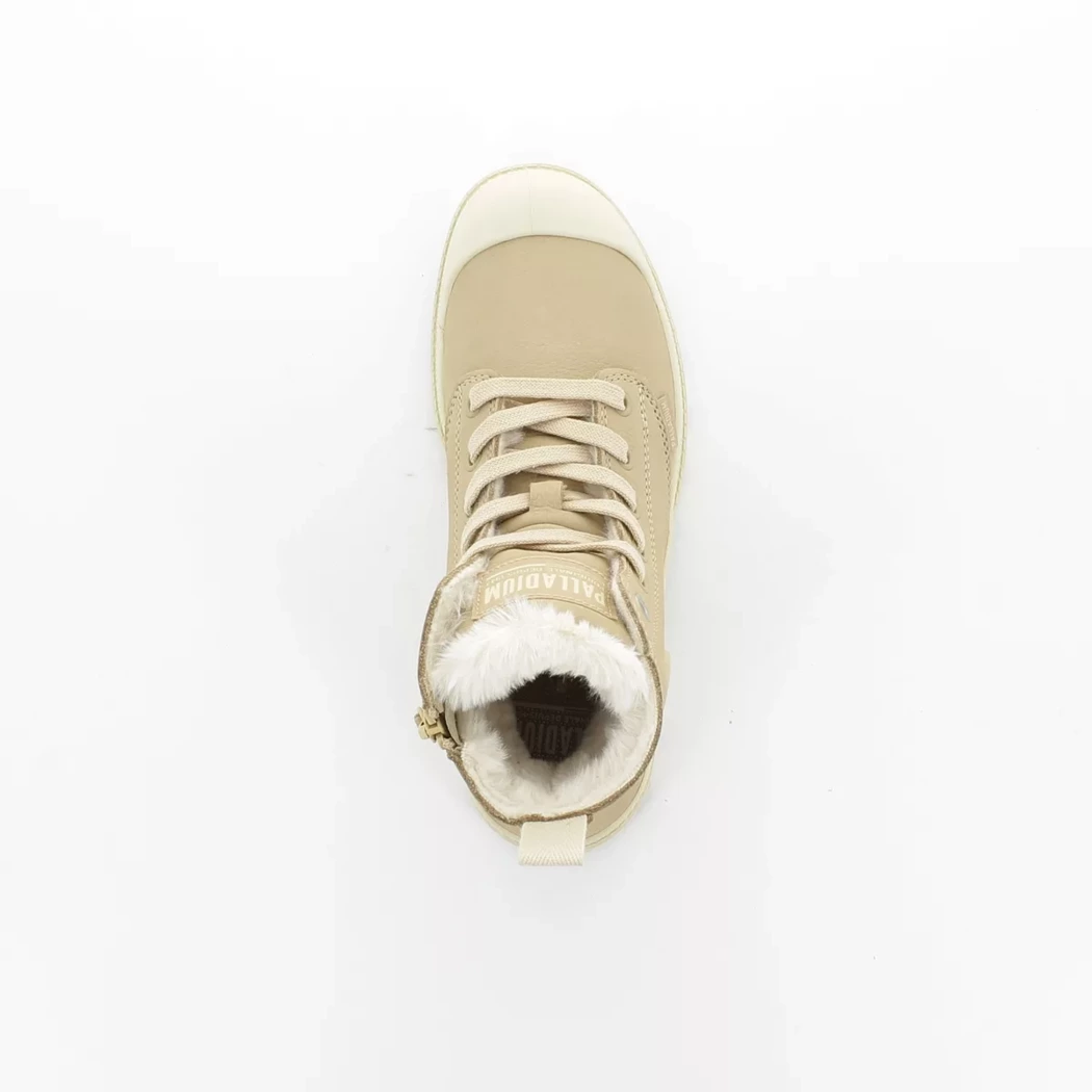 Image (6) de la chaussures Palladium - Bottines Beige en Cuir nubuck