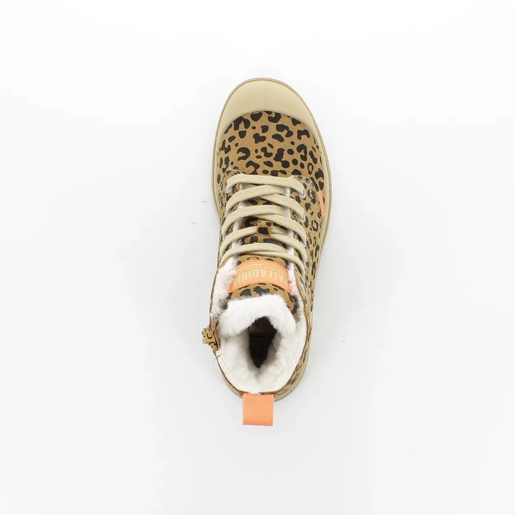 Image (6) de la chaussures Palladium - Bottines Marron en Cuir nubuck