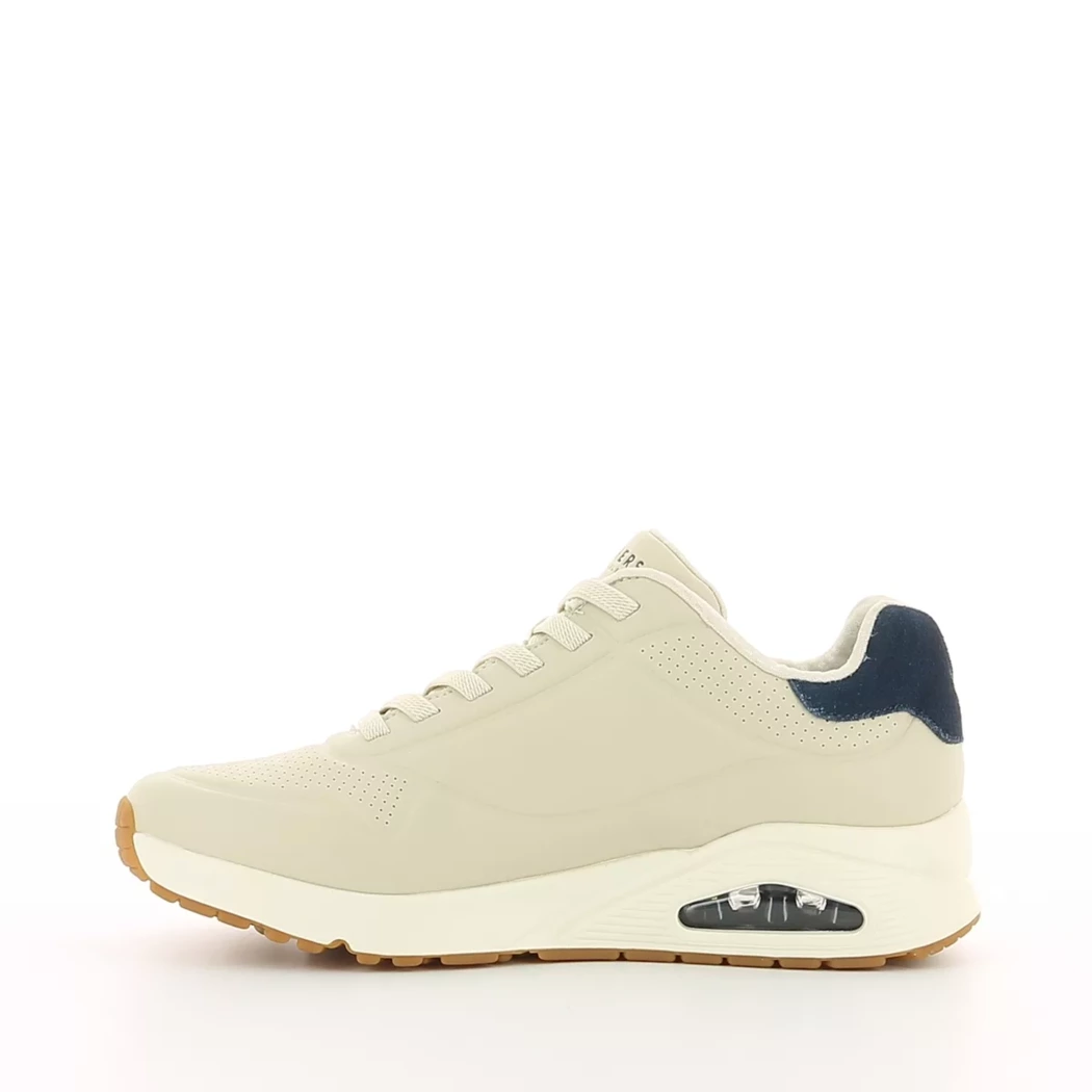 Image (4) de la chaussures Skechers - Baskets Beige en Cuir synthétique Image (4) de la chaussures Skechers - Baskets Beige en Cuir synthétique