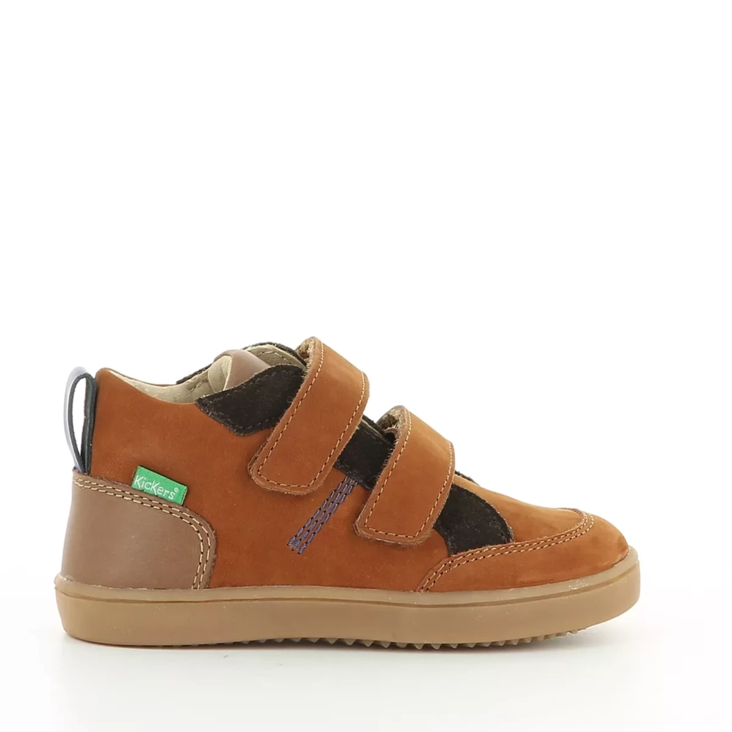 Image (2) de la chaussures Kickers - Bottines Cuir naturel / Cognac en Cuir nubuck Image (2) de la chaussures Kickers - Bottines Cuir naturel / Cognac en Cuir nubuck