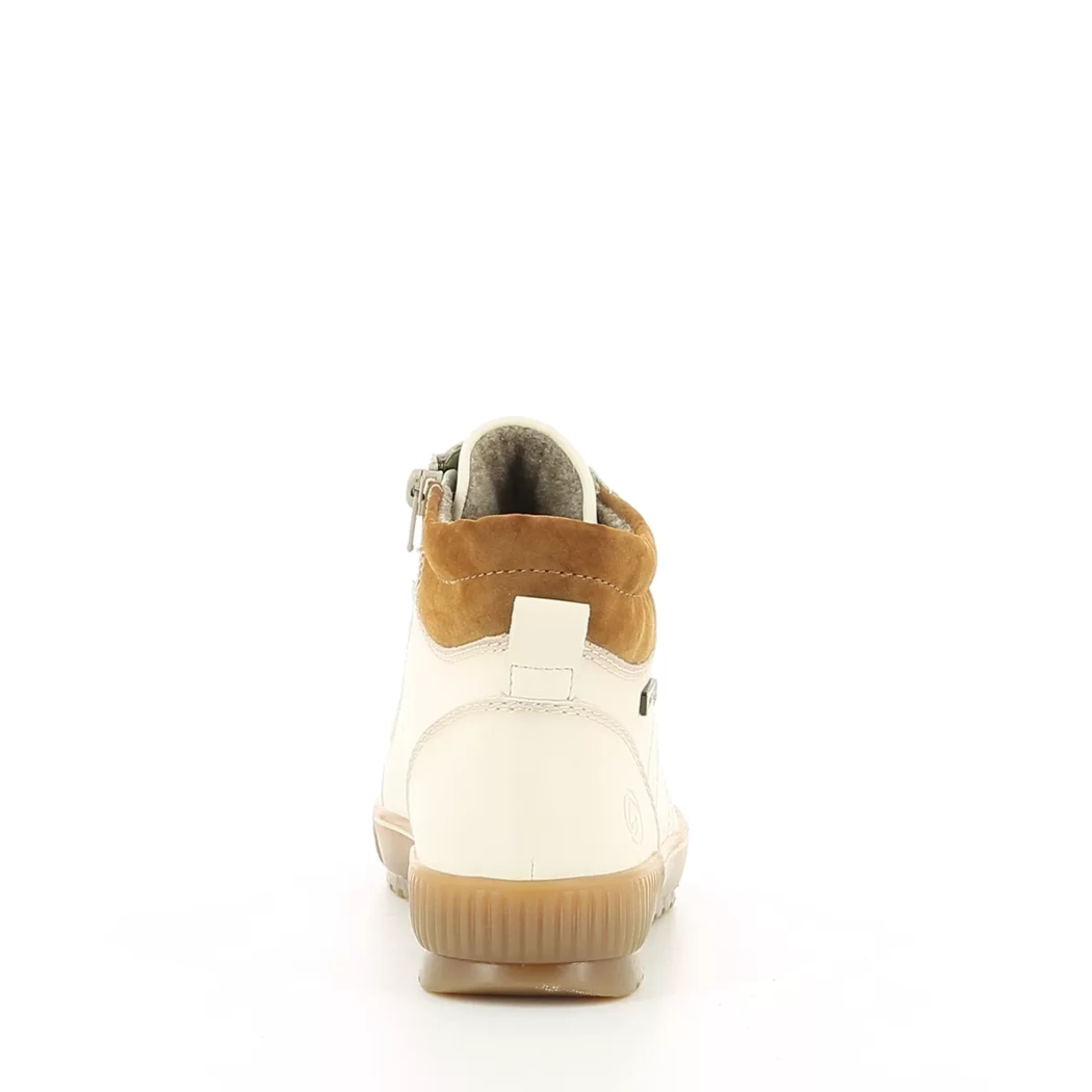 Image (3) de la chaussures Remonte - Bottines Beige en Cuir