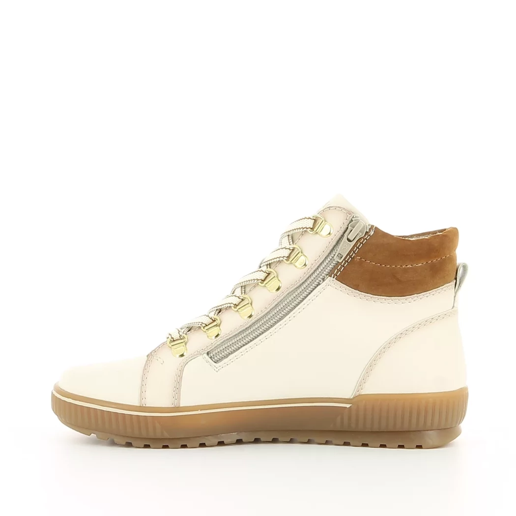 Image (4) de la chaussures Remonte - Bottines Beige en Cuir