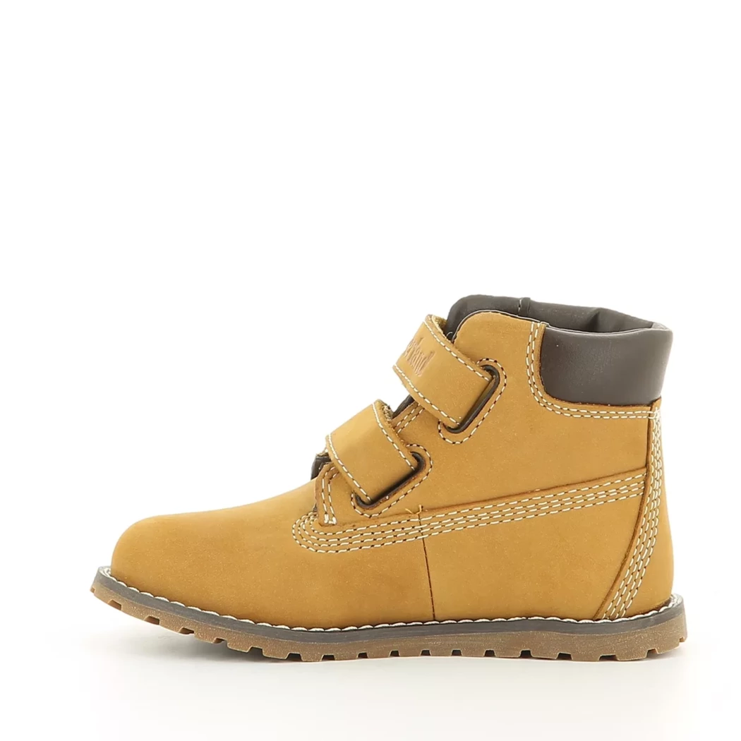 Image (4) de la chaussures Timberland - Bottines Cuir naturel / Cognac en Cuir nubuck