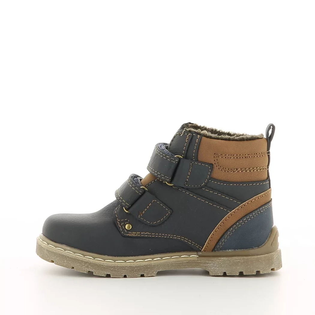 Image (4) de la chaussures Off Road - Bottines Bleu en Cuir synthétique Image (4) de la chaussures Off Road - Bottines Bleu en Cuir synthétique