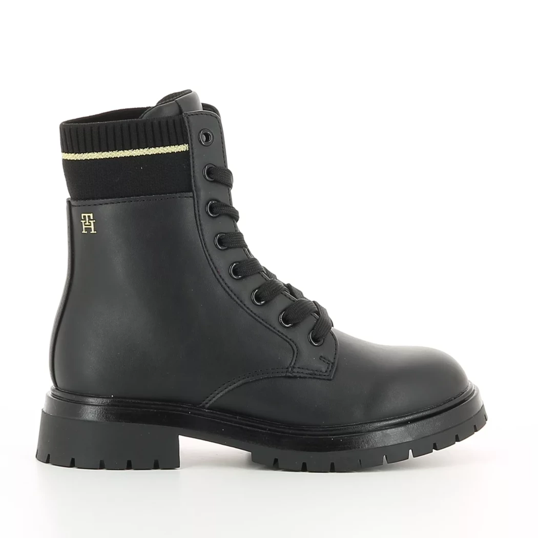 Image (2) de la chaussures Tommy Hilfiger - Bottines Noir en Cuir synthétique