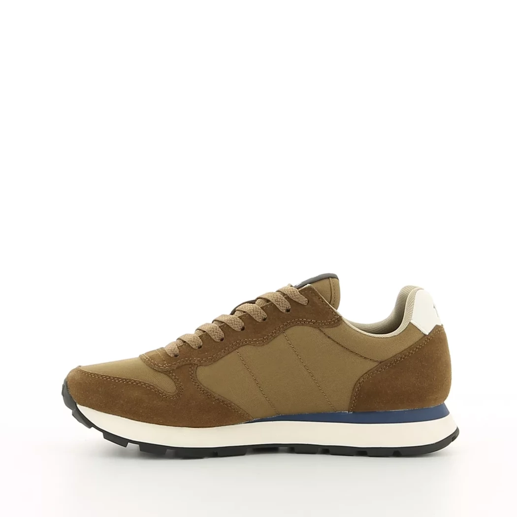Image (4) de la chaussures Sun68 - Baskets Cuir naturel / Cognac en Cuir nubuck Image (4) de la chaussures Sun68 - Baskets Cuir naturel / Cognac en Cuir nubuck