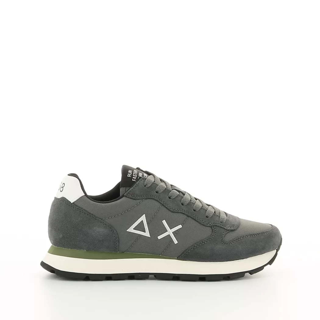 Image (2) de la chaussures Sun68 - Baskets Gris en Cuir nubuck Image (2) de la chaussures Sun68 - Baskets Gris en Cuir nubuck
