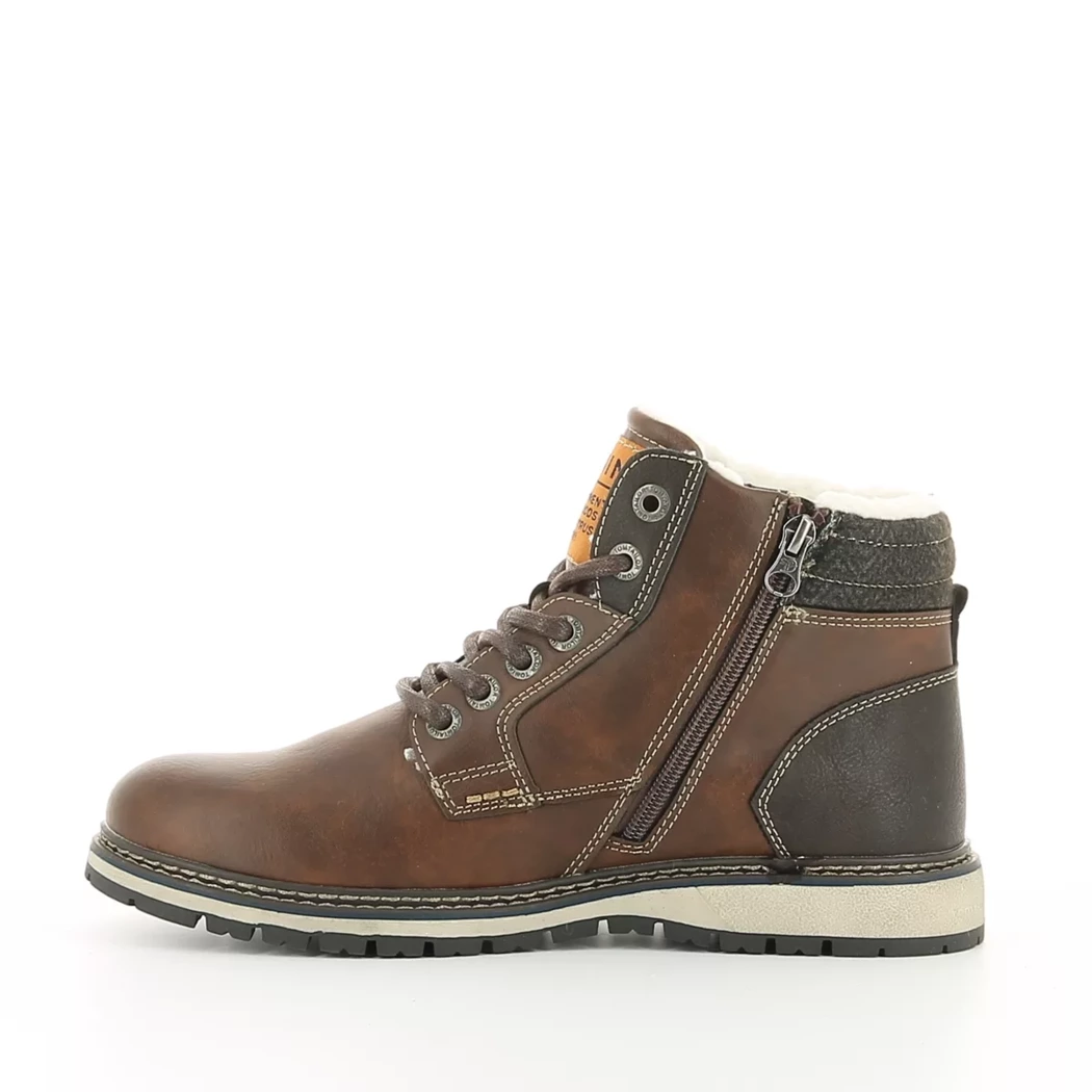 Image (4) de la chaussures Tom Tailor - Bottines Marron en Cuir synthétique Image (4) de la chaussures Tom Tailor - Bottines Marron en Cuir synthétique