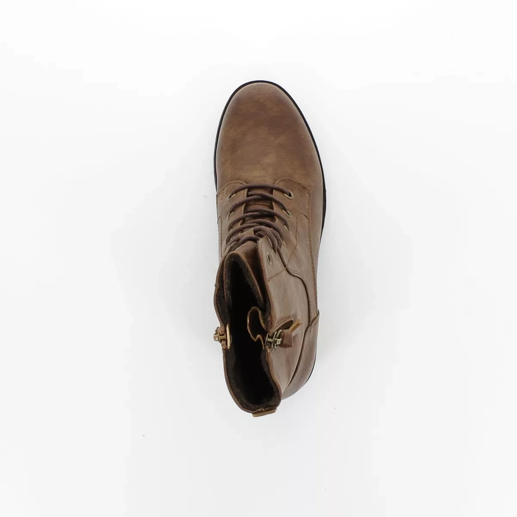 Image (6) de la chaussures Smart Standard - Bottines Cuir naturel / Cognac en Cuir synthétique