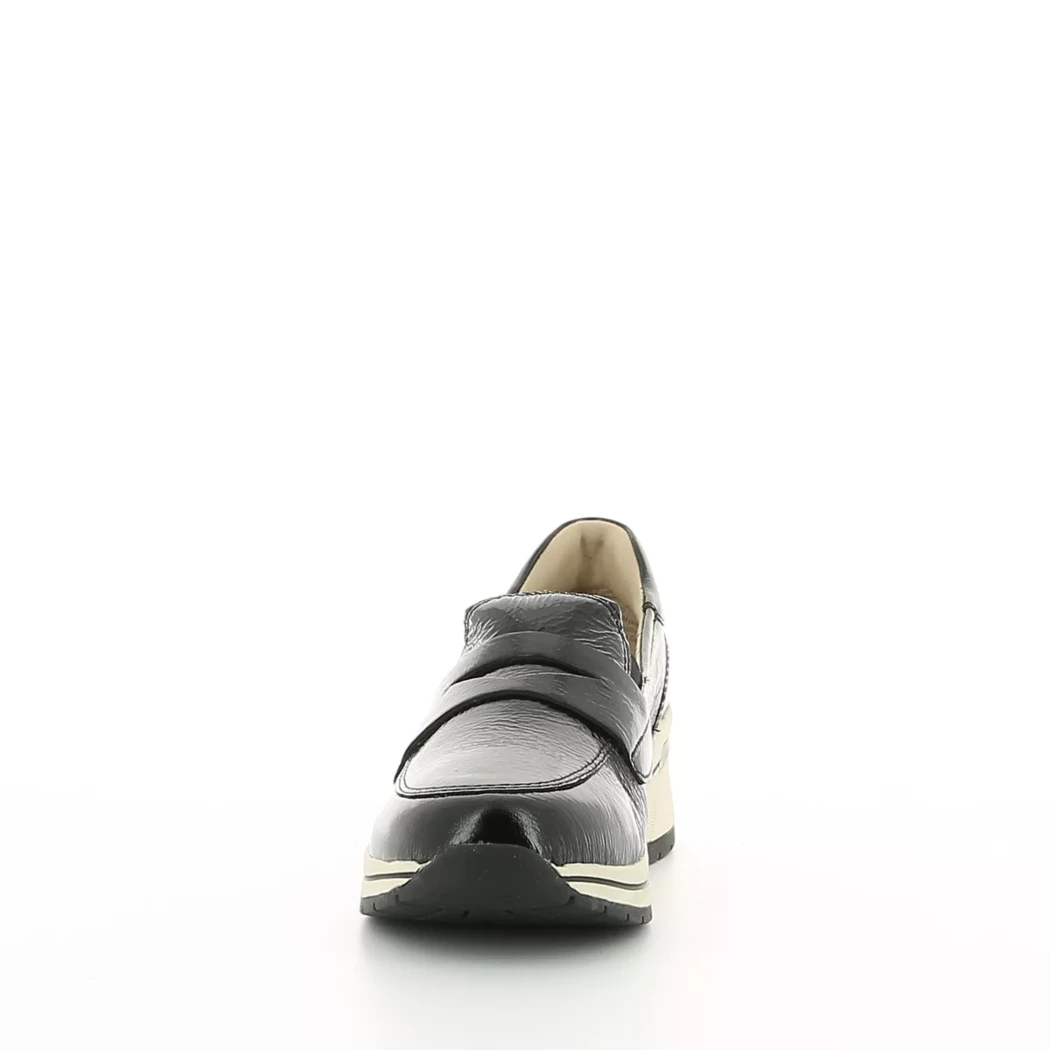 Image (5) de la chaussures Caprice - Mocassins Noir en Cuir vernis