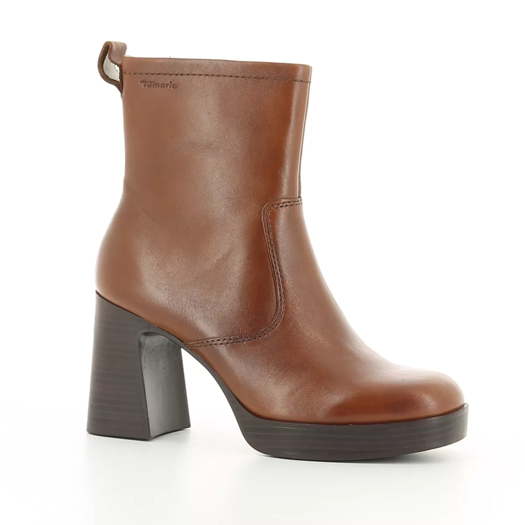 Image (1) de la chaussures Tamaris - Boots Cuir naturel / Cognac en Cuir