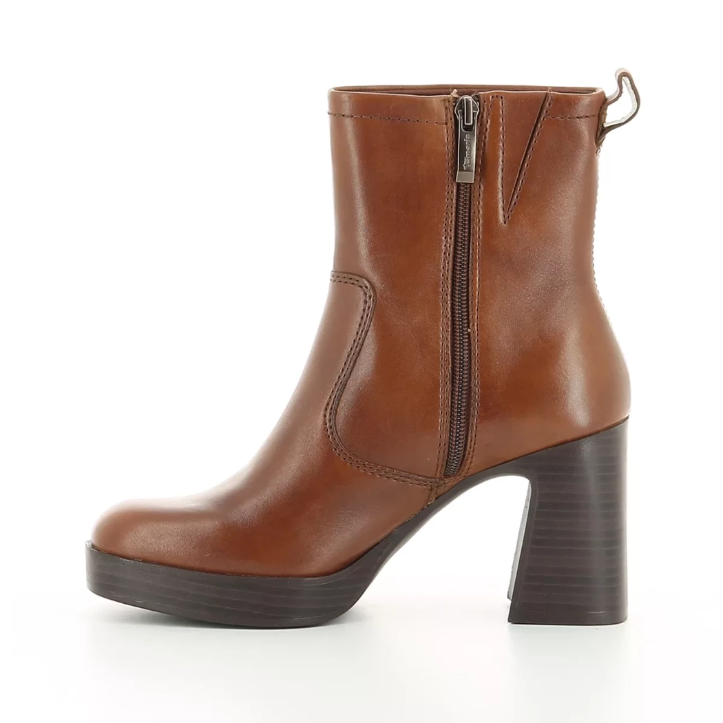 Image (4) de la chaussures Tamaris - Boots Cuir naturel / Cognac en Cuir