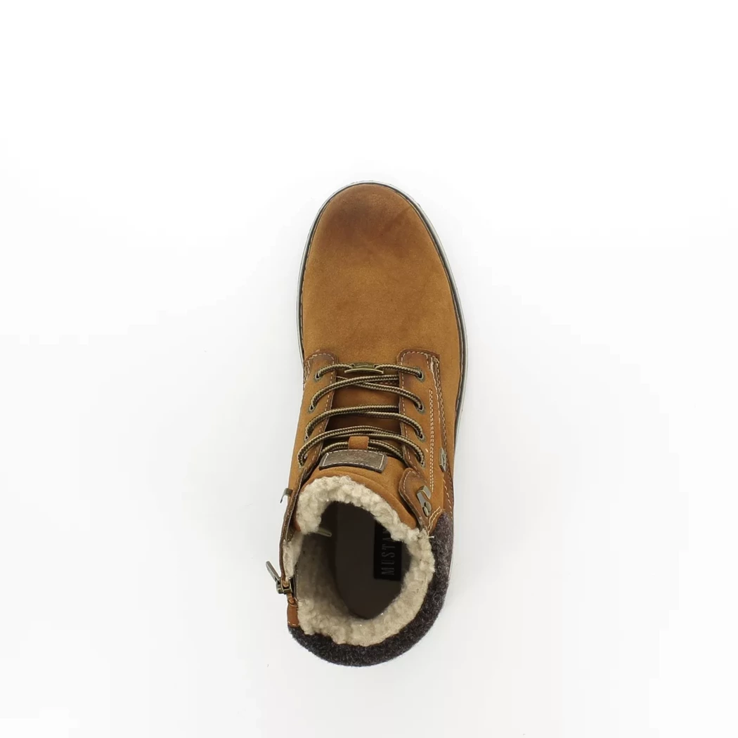 Image (6) de la chaussures Mustang - Bottines Cuir naturel / Cognac en Cuir synthétique