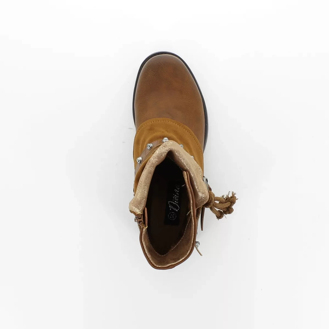 Image (6) de la chaussures Pretty Stories - Boots Cuir naturel / Cognac en Cuir synthétique