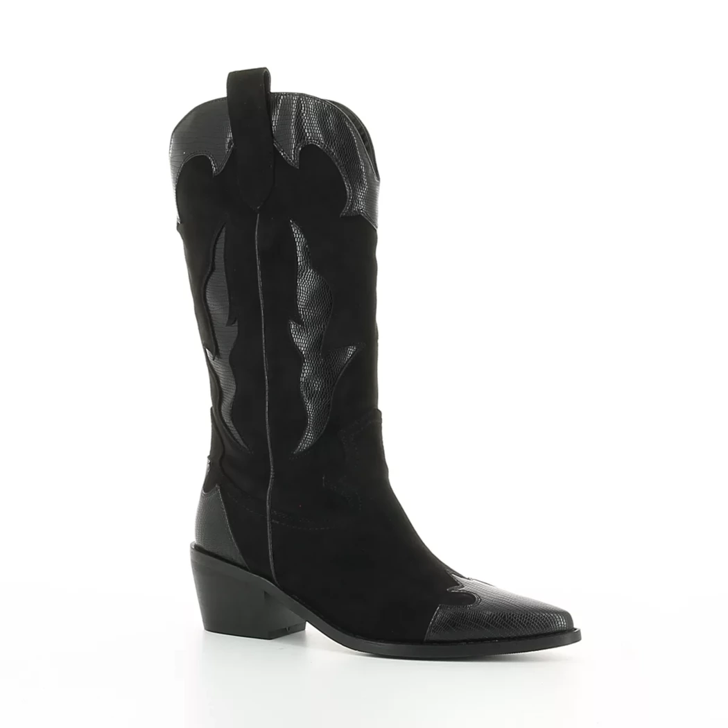 Image (1) de la chaussures Azarey - Boots Noir en Cuir nubuck Image (1) de la chaussures Azarey - Boots Noir en Cuir nubuck