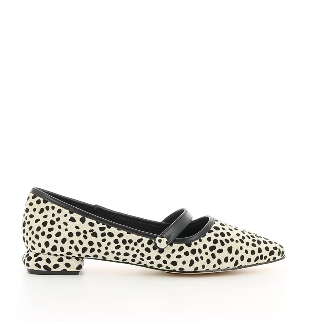 Image (2) de la chaussures Azarey - Ballerines Beige en Cuir synthétique