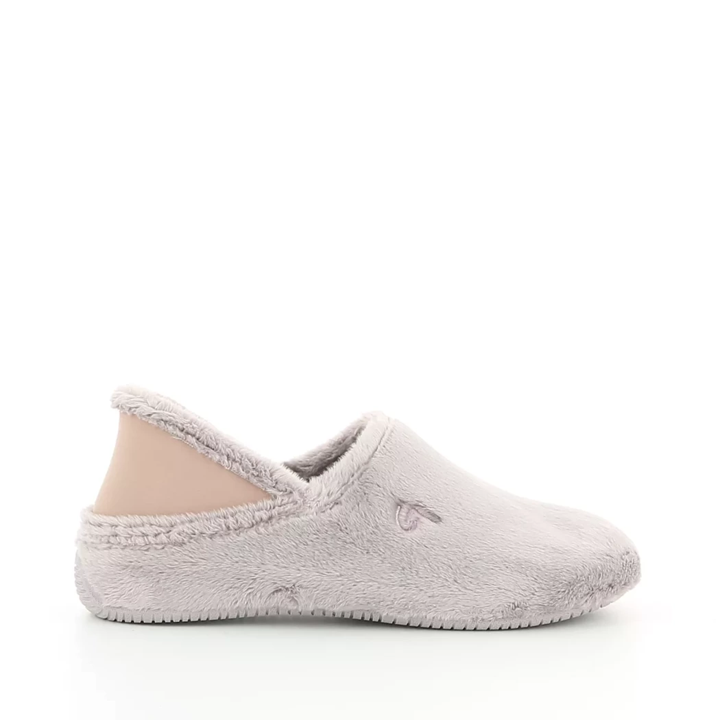 Image (2) de la chaussures Garzon - Pantoufles et Chaussons Violet / Lilas en Textile