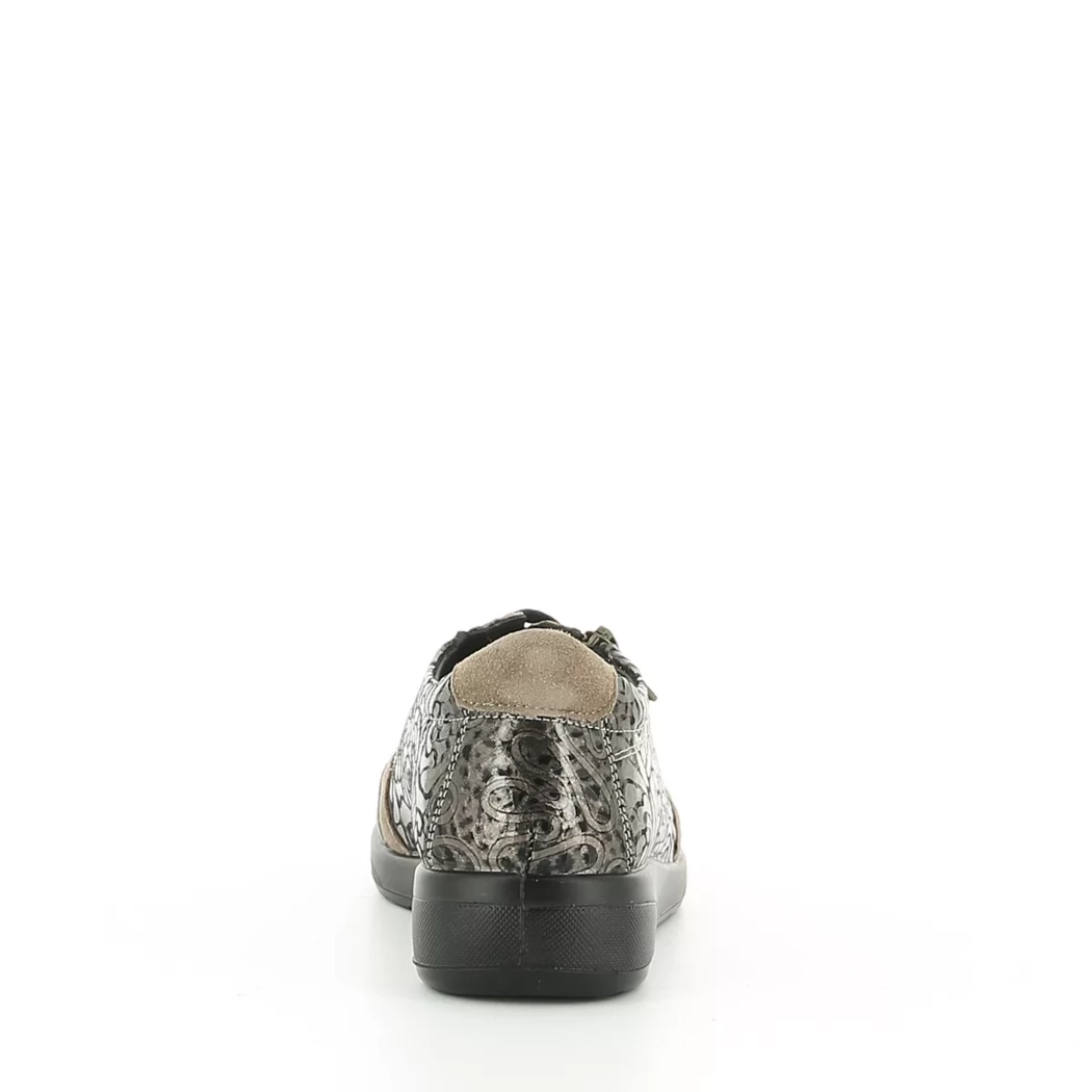Image (3) de la chaussures Desir de Fuite - Baskets Taupe en Cuir