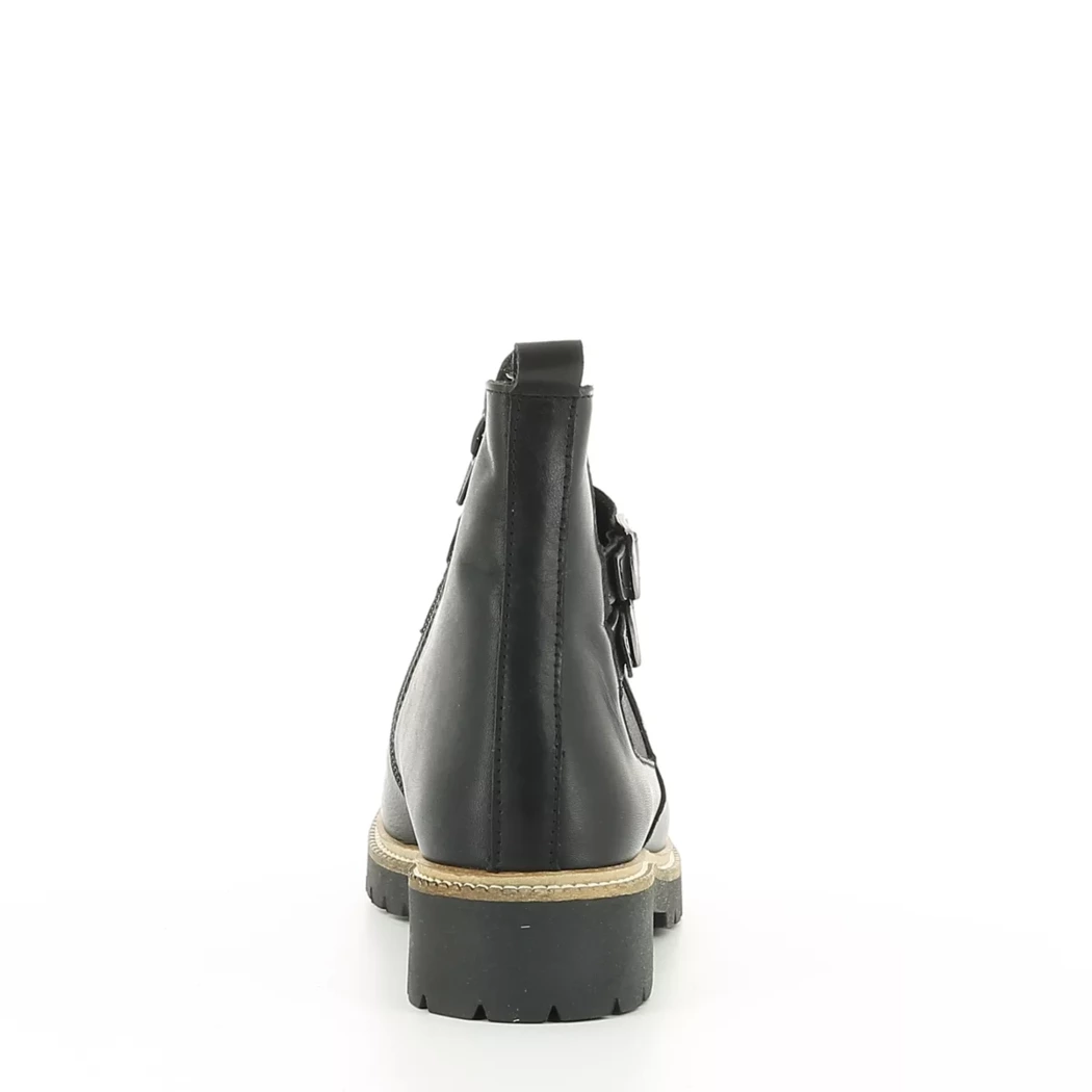 Image (3) de la chaussures Simplement B - Bottines Noir en Cuir