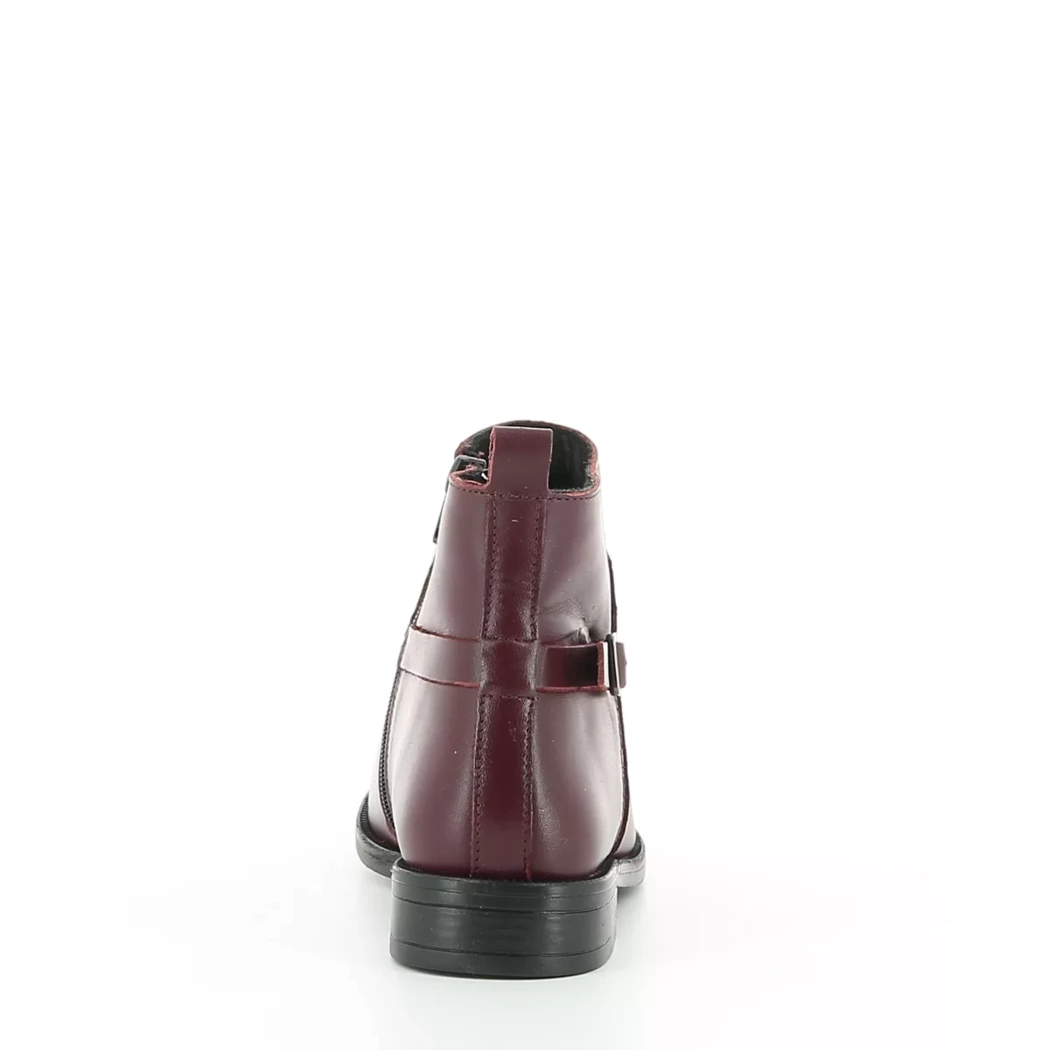Image (3) de la chaussures Les Fees de Bengale - Boots Bordeaux en Cuir