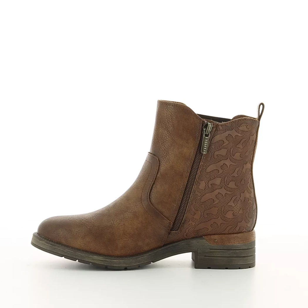 Image (4) de la chaussures Mustang - Boots Cuir naturel / Cognac en Cuir synthétique Image (4) de la chaussures Mustang - Boots Cuir naturel / Cognac en Cuir synthétique