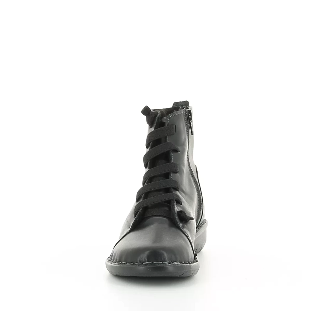 Image (5) de la chaussures Diabolo Studio - Bottines Noir en Cuir