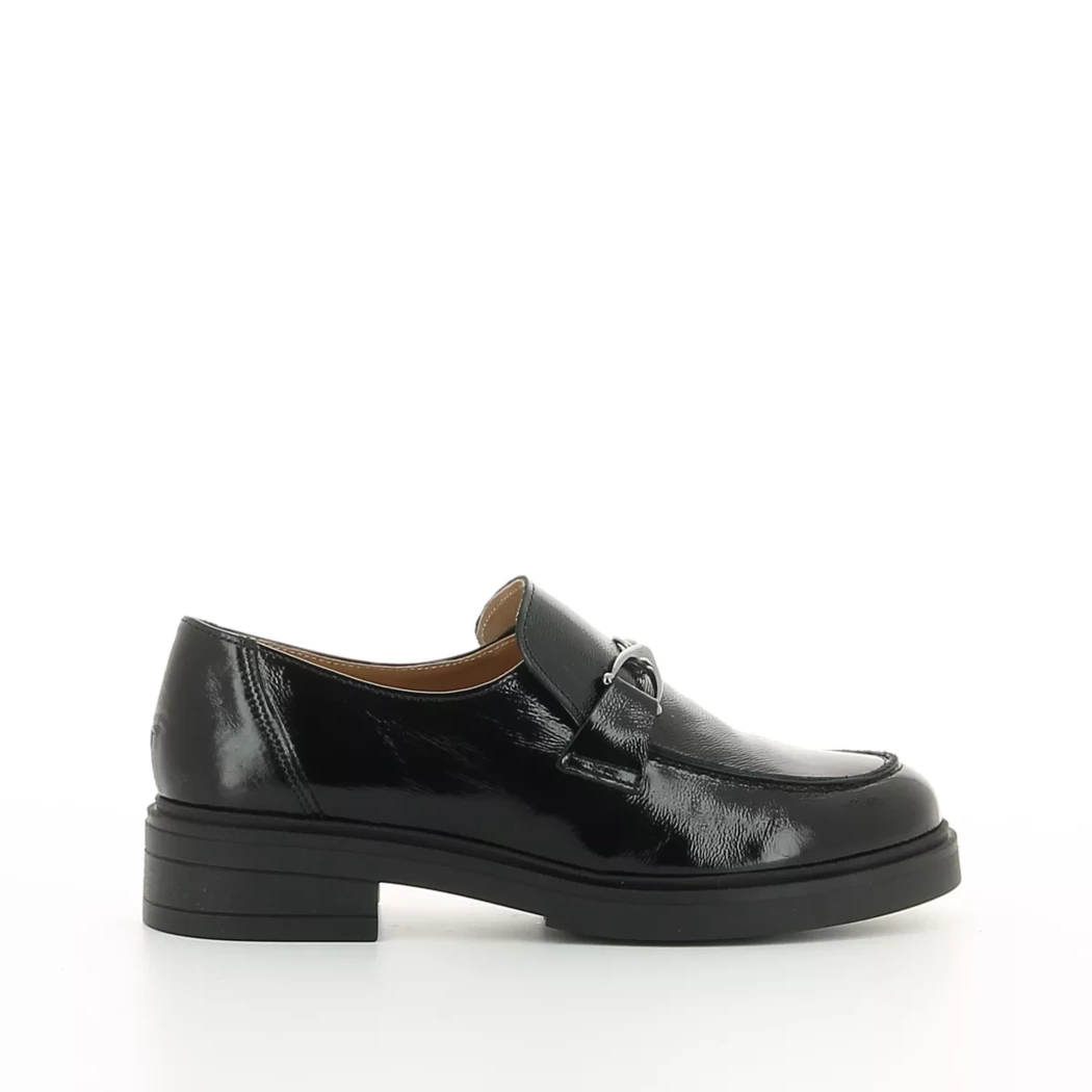 Image (2) de la chaussures Miss Boho - Mocassins Noir en Cuir vernis