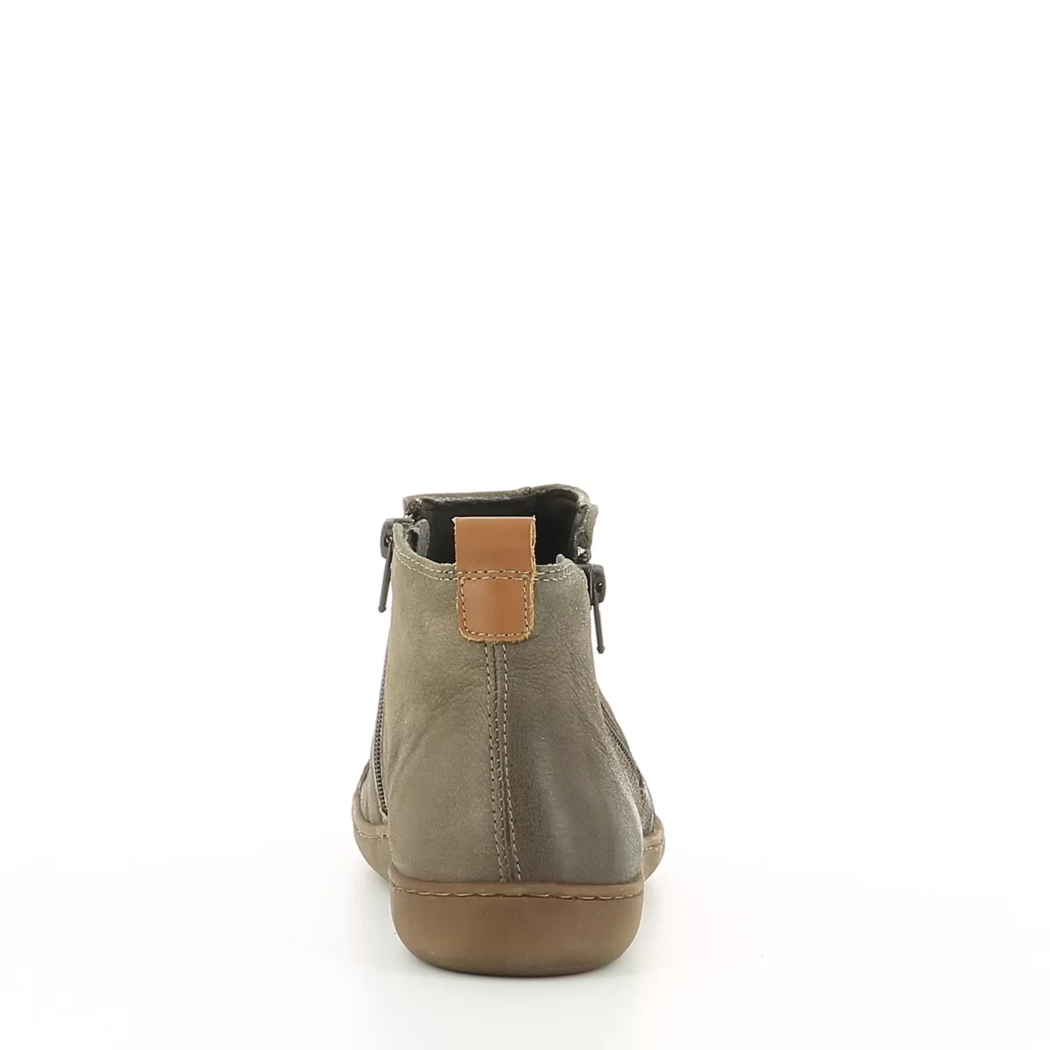 Image (3) de la chaussures Diabolo Studio - Boots Taupe en Cuir