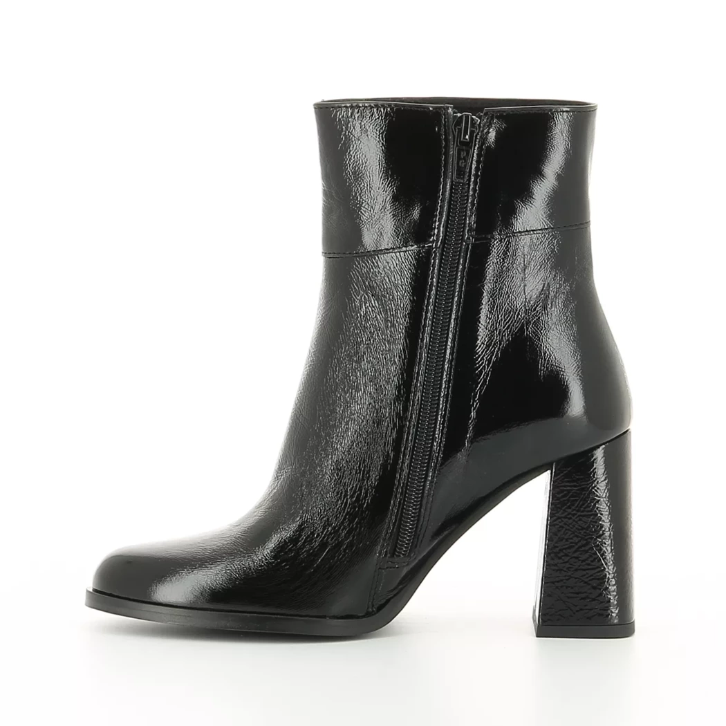 Image (4) de la chaussures Les Fees de Bengale - Boots Noir en Cuir vernis