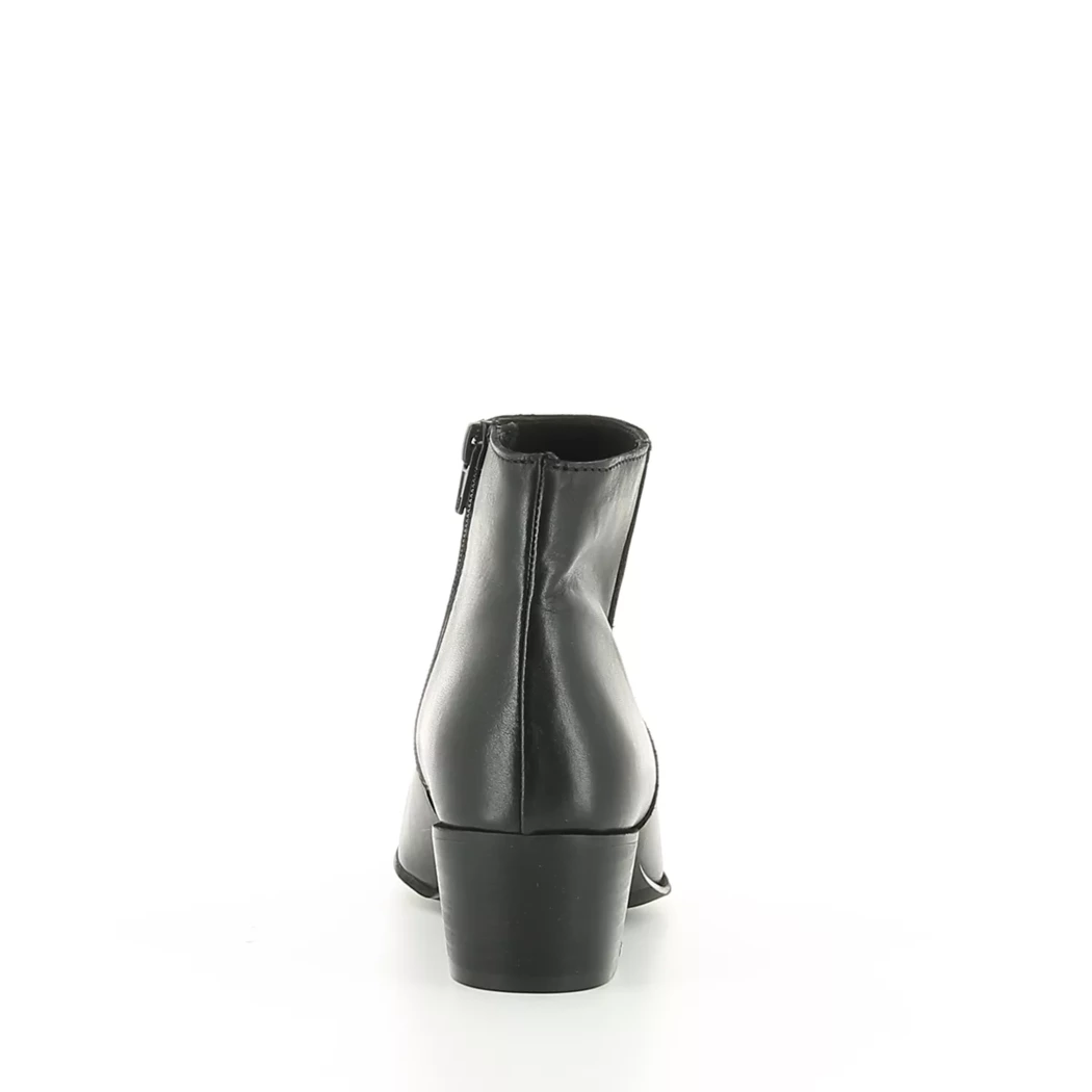 Image (3) de la chaussures Les Fees de Bengale - Boots Noir en Cuir