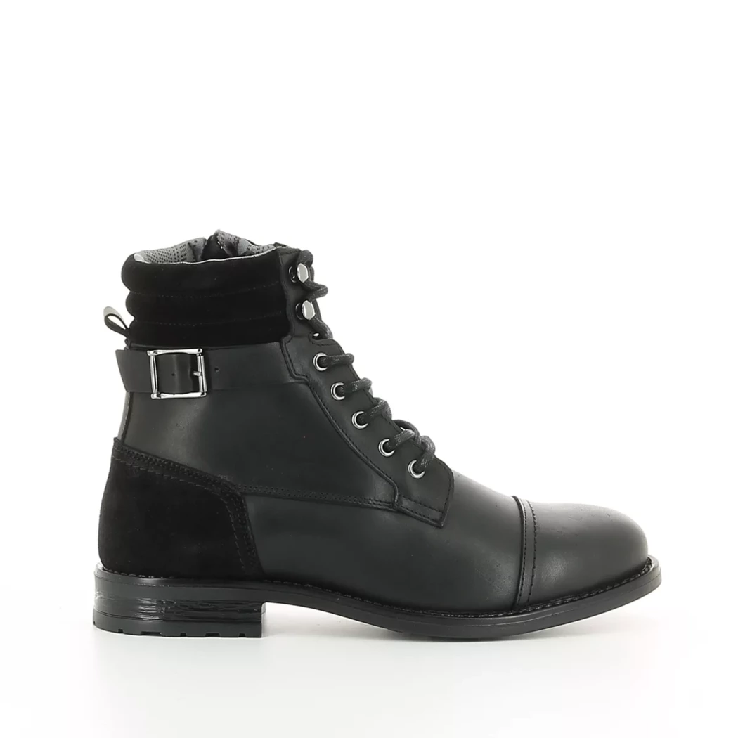 Image (2) de la chaussures Midtown District - Bottines Noir en Cuir