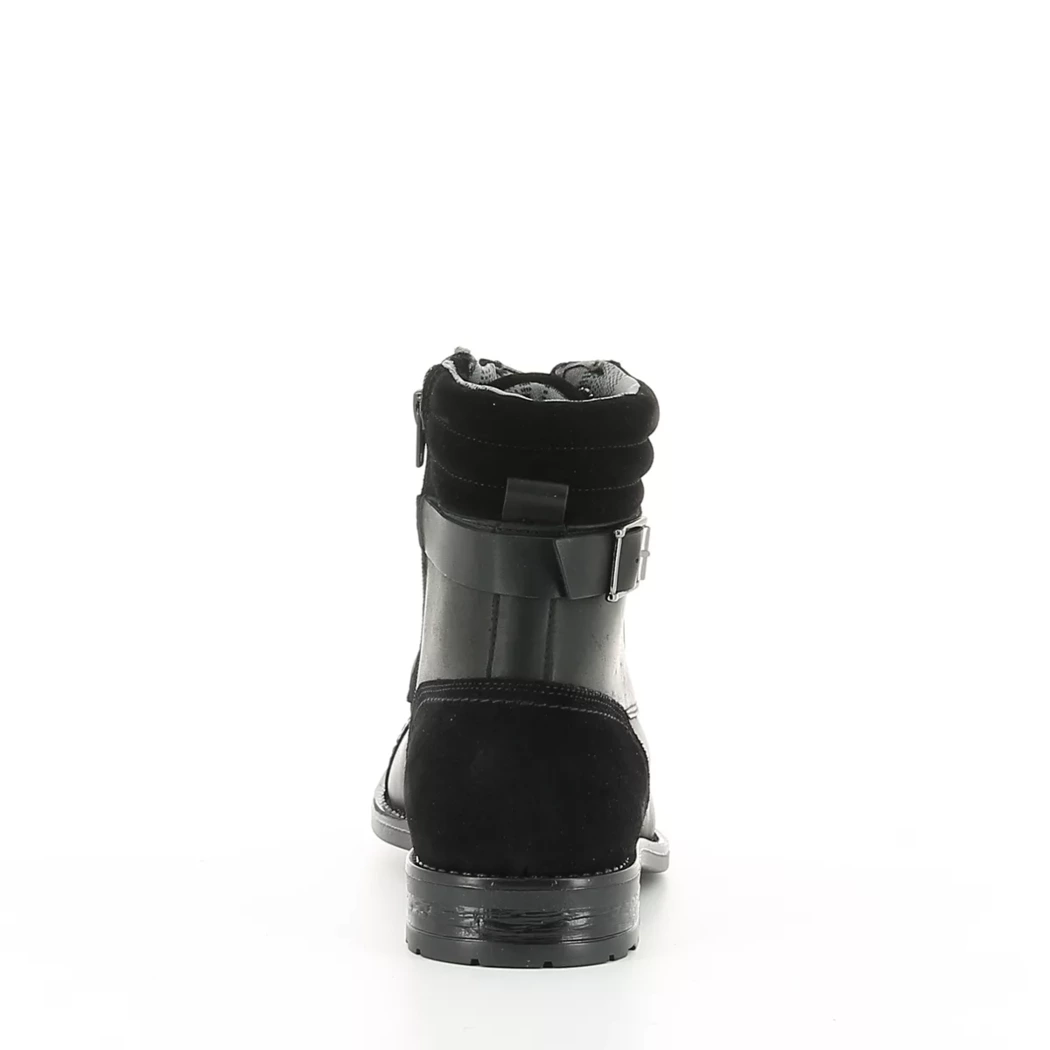 Image (3) de la chaussures Midtown District - Bottines Noir en Cuir