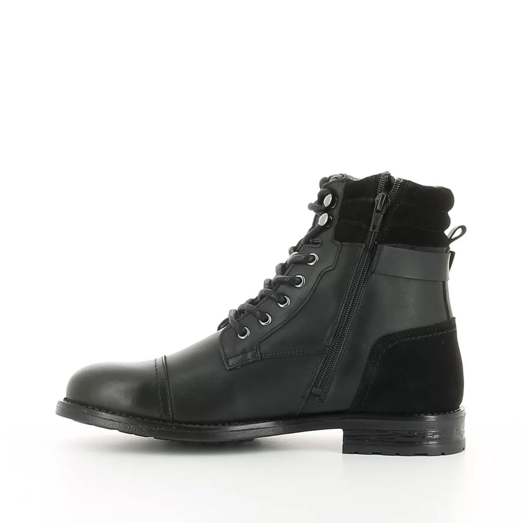 Image (4) de la chaussures Midtown District - Bottines Noir en Cuir