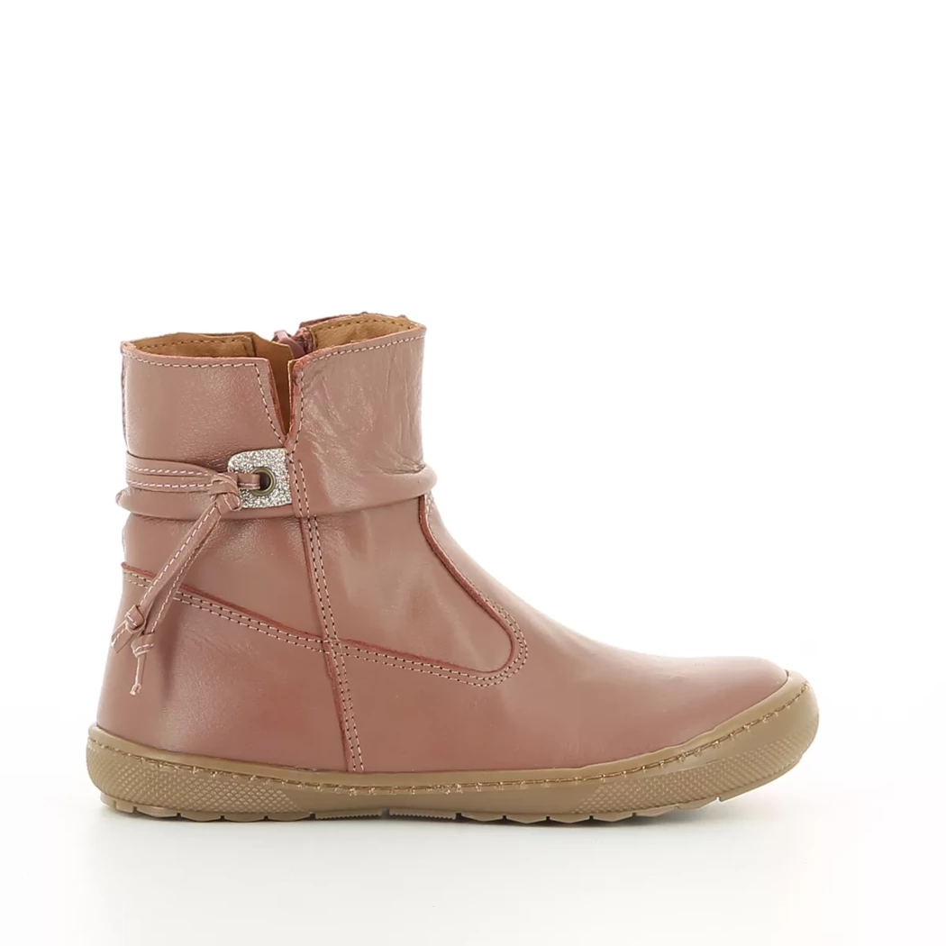 Image (2) de la chaussures Les Fees de Bengale - Boots Rose en Cuir Image (2) de la chaussures Les Fees de Bengale - Boots Rose en Cuir