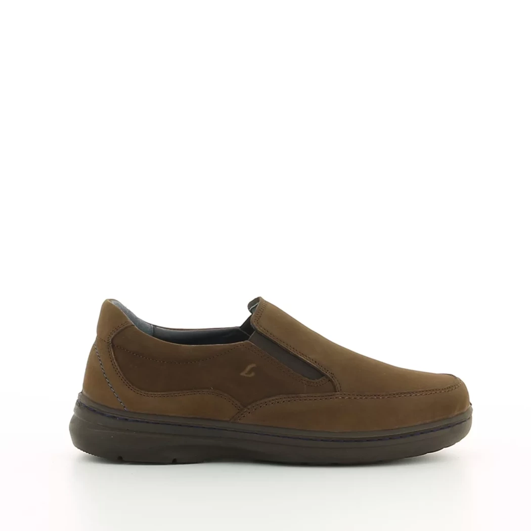 Image (2) de la chaussures Luisetti - Mocassins Marron en Cuir