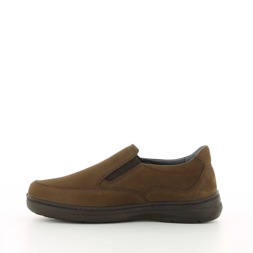 Image (4) de la chaussures Luisetti - Mocassins Marron en Cuir