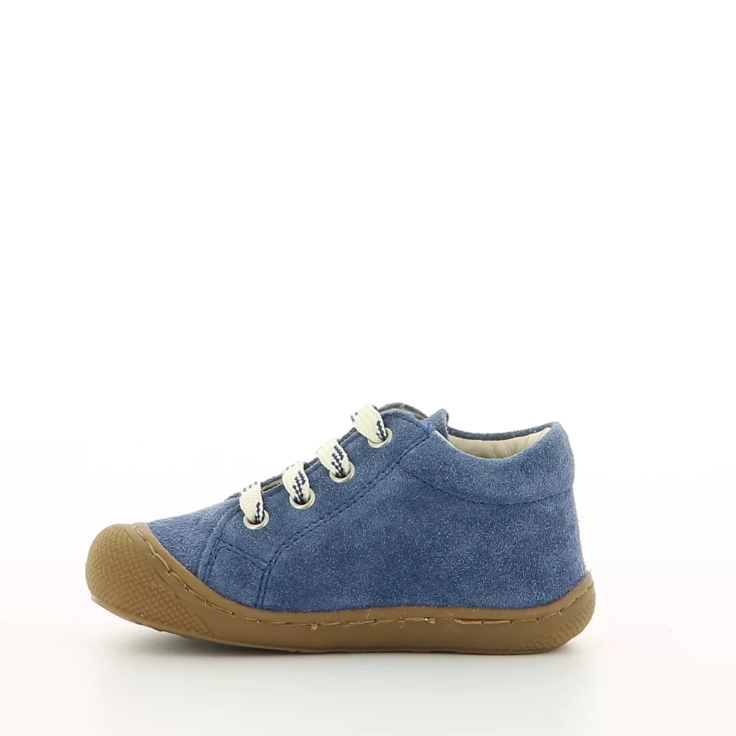 Image (4) de la chaussures Naturino - Bottines Bleu en Cuir nubuck